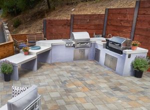 backyard outdoor kitchen